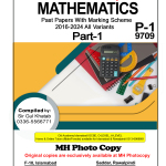 9701 Mathematics P1 Part1
