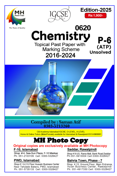 0620-Chemistry (ATP) Paper 6