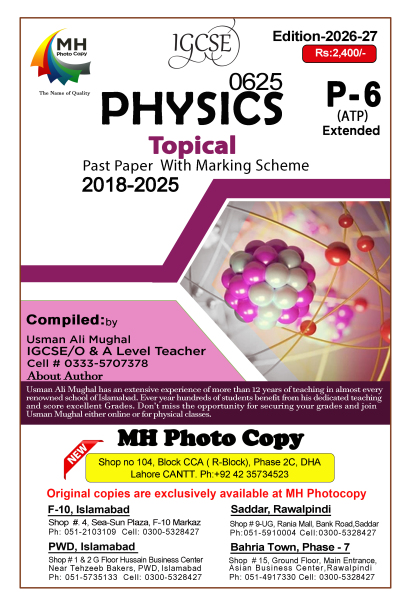 0625 Physics P6
