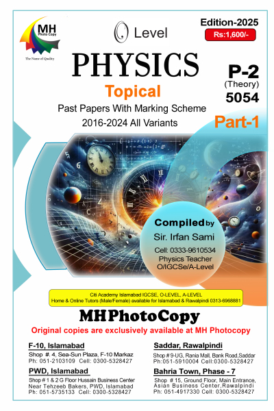 5054 Physics P2 Part-1