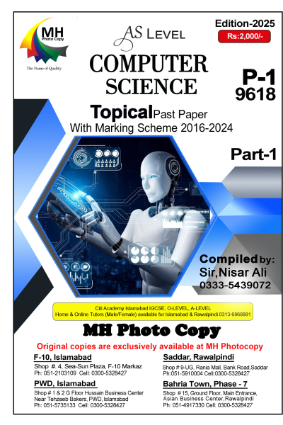 9618 Computer Science P1 Part1