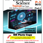 9618 Computer Science P3 Part1