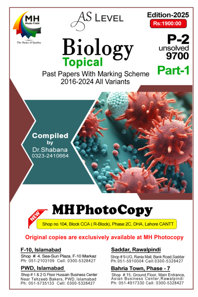 9700 Biology P2 Part1