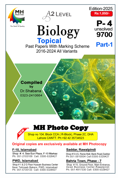 9700 Biology P4 Part1