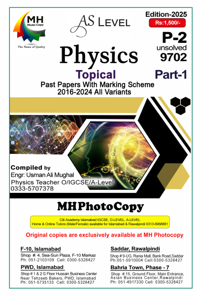 9702 Physics P2 Part1