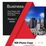 9609 - Business Studies Paper 1