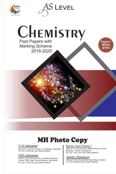 9701 - Chemistry (MCQs) Paper 1