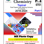 9701 Chemistry P4 Part1